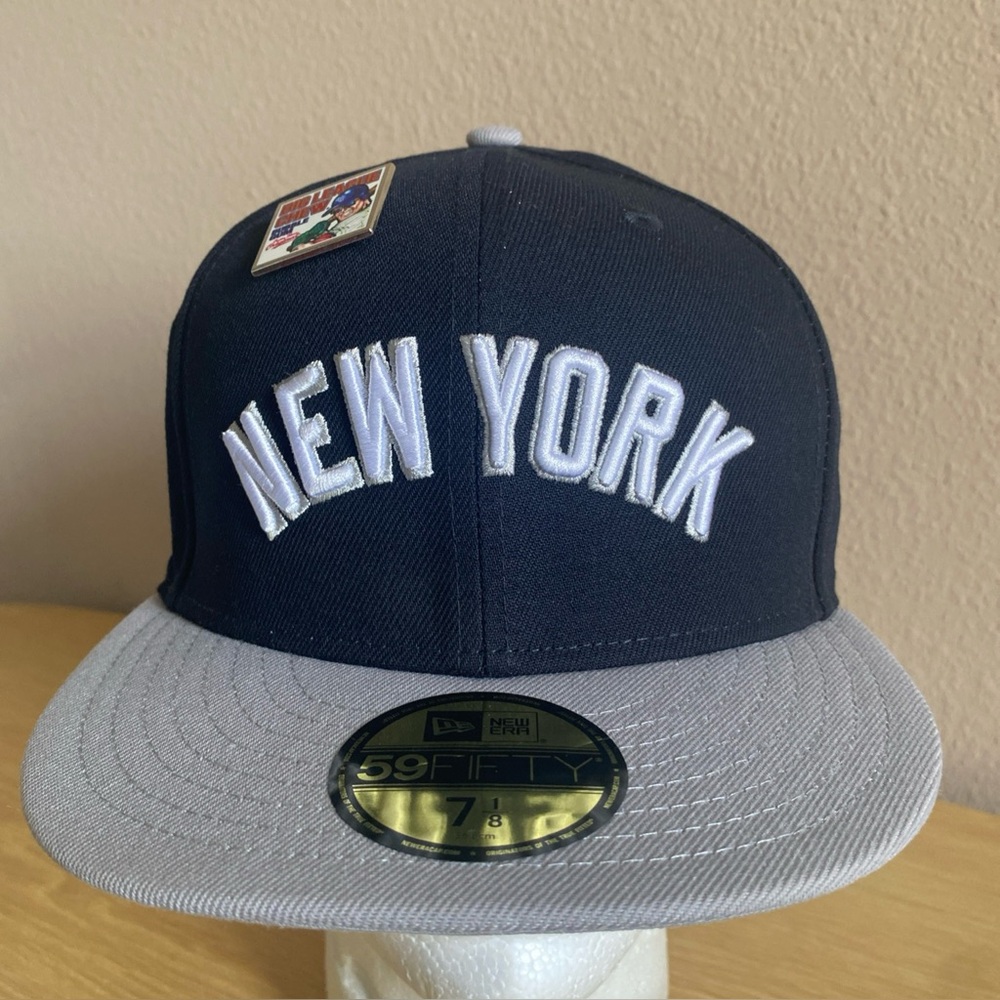 New‎ York Yankees MLB x Big League Chew Fitted Hat New Era 59FIFTY Size 7 1/8